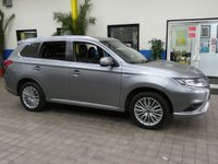 USED 2019 19 MITSUBISHI OUTLANDER 2.4 PHEV JURO 5d 207 BHP 4WD SAT NAV LEATHER HEATED SEATS REAR VIEW CAMERA 1 OWNER 6 MONTHS GOLD WARRANTY VAT Q