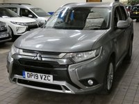 USED 2019 19 MITSUBISHI OUTLANDER 2.4 PHEV JURO 5d 207 BHP 4WD SAT NAV LEATHER HEATED SEATS REAR VIEW CAMERA 1 OWNER 6 MONTHS GOLD WARRANTY VAT Q