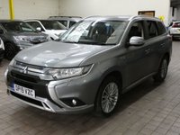 USED 2019 19 MITSUBISHI OUTLANDER 2.4 PHEV JURO 5d 207 BHP 4WD SAT NAV LEATHER HEATED SEATS REAR VIEW CAMERA 1 OWNER 6 MONTHS GOLD WARRANTY VAT Q