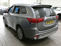 USED 2019 19 MITSUBISHI OUTLANDER 2.4 PHEV JURO 5d 207 BHP 4WD SAT NAV LEATHER HEATED SEATS REAR VIEW CAMERA 1 OWNER 6 MONTHS GOLD WARRANTY VAT Q