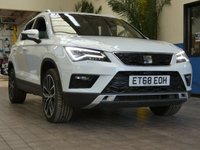USED 2019 68 SEAT ATECA 1.6 TDI XCELLENCE LUX DSG 5d 114 BHP SAT NAV HEATED LEATHER 1 OWNER 6 MONTHS GOLD WARRANTY