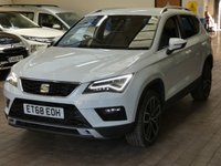 USED 2019 68 SEAT ATECA 1.6 TDI XCELLENCE LUX DSG 5d 114 BHP SAT NAV HEATED LEATHER 1 OWNER 6 MONTHS GOLD WARRANTY