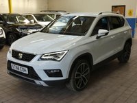USED 2019 68 SEAT ATECA 1.6 TDI XCELLENCE LUX DSG 5d 114 BHP SAT NAV HEATED LEATHER 1 OWNER 6 MONTHS GOLD WARRANTY