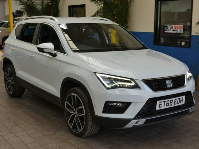 2019 68 Seat Ateca 1.6 TDI XCELLENCE LUX DSG 5d 114 BHP