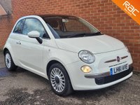USED 2011 61 FIAT 500 1.2 LOUNGE 3d 69 BHP AIR CON - PANORAMIC ROOF - LOW MILES - SERVICE HISTORY