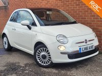 USED 2011 61 FIAT 500 1.2 LOUNGE 3d 69 BHP AIR CON - PANORAMIC ROOF - LOW MILES - SERVICE HISTORY