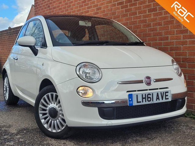 2011 61 Fiat 500 1.2 LOUNGE 3d 69 BHP