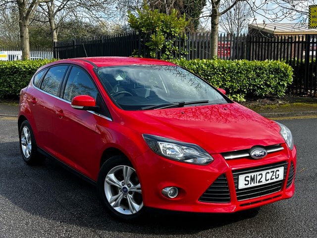 2012 12 Ford Focus 1.6 ZETEC 5d 104 BHP