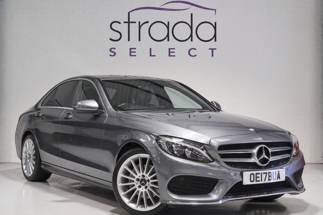 2017 17 Mercedes-Benz C-Class 2.1 C 220 D AMG LINE 4d 170 BHP