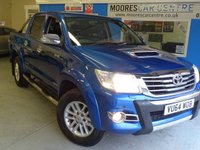 USED 2014 64 TOYOTA HI-LUX 3.0 INVINCIBLE 4X4 D-4D DCB 169 BHP CAMBELT DONE
