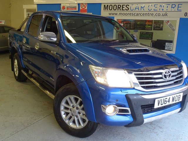 2014 64 Toyota HI-Lux 3.0 INVINCIBLE 4X4 D-4D DCB 169 BHP