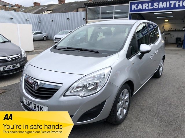 2011 11 Vauxhall Meriva 1.7 EXCLUSIV CDTI 5d 99 BHP