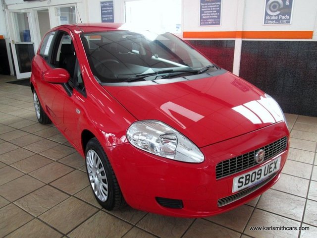 2009 09 Fiat Grande Punto 1.4 ACTIVE 8V 3d 77 BHP