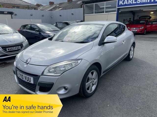 2010 10 Renault Megane 1.6 DYNAMIQUE VVT 2d 110 BHP