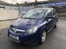 USED 2010 10 VAUXHALL ZAFIRA 1.7 EXCLUSIV CDTI ECOFLEX 5d 108 BHP 