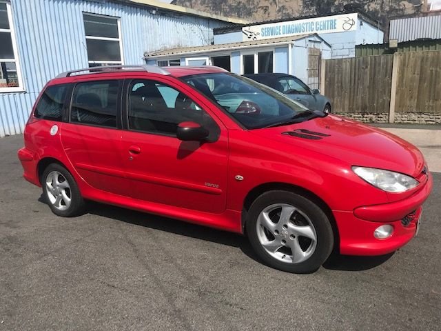 2006 06 Peugeot 206 1.6 SW VERVE 5d 108 BHP