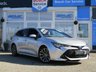 USED 2019 19 TOYOTA COROLLA 2.0 VVT-I DESIGN 5d 177 BHP Finished in STERLING SILVER METALLIC with DARK GREY TRIM. This Corolla looks great, it's spacious, well appointed and finished with a great eye for quality and spec. Together with its 5 Star NCAP rating and economy this family estate is not to be missed. Features include Sat Nav, DAB Radio, 17" Alloys, Rear Camera, B/Tooth, Cruise control, Auto Parking and much more.  Serviced at 11354 miles, 27370 miles and on arrival at 45089 miles.