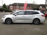 USED 2019 19 TOYOTA COROLLA 2.0 VVT-I DESIGN 5d 177 BHP Finished in STERLING SILVER METALLIC with DARK GREY TRIM. This Corolla looks great, it's spacious, well appointed and finished with a great eye for quality and spec. Together with its 5 Star NCAP rating and economy this family estate is not to be missed. Features include Sat Nav, DAB Radio, 17" Alloys, Rear Camera, B/Tooth, Cruise control, Auto Parking and much more.  Serviced at 11354 miles, 27370 miles and on arrival at 45089 miles.