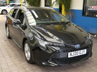 USED 2020 20 TOYOTA COROLLA 1.8 ICON TECH 5d 121 BHP SAT NAV REAR VIEW CAMERA VAT Q TOYOTA WARRANTY TILL MARCH 2030
