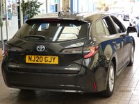 USED 2020 20 TOYOTA COROLLA 1.8 ICON TECH 5d 121 BHP SAT NAV REAR VIEW CAMERA VAT Q TOYOTA WARRANTY TILL MARCH 2030