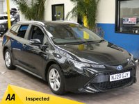 USED 2020 20 TOYOTA COROLLA 1.8 ICON TECH 5d 121 BHP SAT NAV REAR VIEW CAMERA VAT Q TOYOTA WARRANTY TILL MARCH 2030