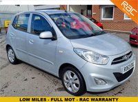 USED 2013 63 HYUNDAI I10 1.2 ACTIVE 5d 85 BHP RECENT CLUTCH - &pound;20 TAX - LOW INSURANCE - ECONOMICAL