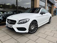 USED 2017 67 MERCEDES-BENZ C-CLASS 2.0 C 200 AMG LINE PREMIUM 2d 181 BHP RED LEATHER + NIGHT PACK