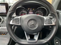 USED 2017 67 MERCEDES-BENZ C-CLASS 2.0 C 200 AMG LINE PREMIUM 2d 181 BHP RED LEATHER + NIGHT PACK