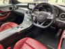 USED 2017 67 MERCEDES-BENZ C-CLASS 2.0 C 200 AMG LINE PREMIUM 2d 181 BHP RED LEATHER + NIGHT PACK