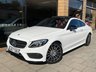 USED 2017 67 MERCEDES-BENZ C-CLASS 2.0 C 200 AMG LINE PREMIUM 2d 181 BHP RED LEATHER + NIGHT PACK