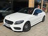 USED 2017 67 MERCEDES-BENZ C-CLASS 2.0 C 200 AMG LINE PREMIUM 2d 181 BHP RED LEATHER + NIGHT PACK