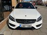 USED 2017 67 MERCEDES-BENZ C-CLASS 2.0 C 200 AMG LINE PREMIUM 2d 181 BHP RED LEATHER + NIGHT PACK