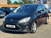 USED 2014 14 FORD C-MAX 1.6 TITANIUM X TDCI 5d 114 BHP REAR PARKING AID +   &pound;35 ROAD TAX +   FRONT HEATED SEATS +   HALF LEATHER TRIM +   SUN ROOF +   DUAL ZONE CLIMATE CONTROL +   HEATED WINDSCREEN +   CRUISE CONTROL +  17 INCH ALLOY WHEELS +