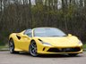 USED 2020 20 FERRARI F8 3.9 SPIDER 2d 720 BHP HUGE SPEC GIALLO MODENA CARBON