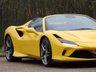 USED 2020 20 FERRARI F8 3.9 SPIDER 2d 720 BHP HUGE SPEC GIALLO MODENA CARBON
