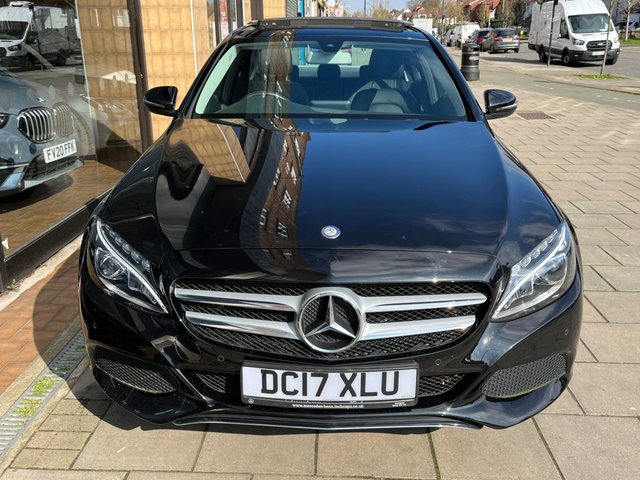 2017 17 Mercedes-Benz C-Class 2.0 C 200 SPORT PREMIUM 4d 184 BHP