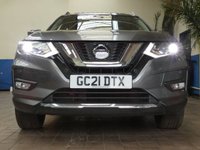 USED 2021 21 NISSAN X-TRAIL 1.3 DIG-T TEKNA DCT 5d 156 BHP 5 SEATS SAT NAV PANORAMIC ROOF LEATHER HEATE SEATS NISSAN WARRANTY TILL JUNE 2024