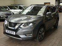 USED 2021 21 NISSAN X-TRAIL 1.3 DIG-T TEKNA DCT 5d 156 BHP 5 SEATS SAT NAV PANORAMIC ROOF LEATHER HEATE SEATS NISSAN WARRANTY TILL JUNE 2024