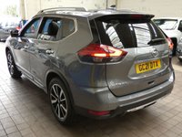 USED 2021 21 NISSAN X-TRAIL 1.3 DIG-T TEKNA DCT 5d 156 BHP 5 SEATS SAT NAV PANORAMIC ROOF LEATHER HEATE SEATS NISSAN WARRANTY TILL JUNE 2024