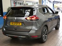 USED 2021 21 NISSAN X-TRAIL 1.3 DIG-T TEKNA DCT 5d 156 BHP 5 SEATS SAT NAV PANORAMIC ROOF LEATHER HEATE SEATS NISSAN WARRANTY TILL JUNE 2024