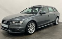 USED 2014 14 AUDI A4 2.0 AVANT TDI S LINE START/STOP 5d 148 BHP S Line Avant , Open Sky Panoramic Glass Roof, Leather / Alcantara Interior, S Line Sports Seats , Striking Daytona Pearl Effect Paint