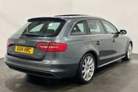 USED 2014 14 AUDI A4 2.0 AVANT TDI S LINE START/STOP 5d 148 BHP S Line Avant , Open Sky Panoramic Glass Roof, Leather / Alcantara Interior, S Line Sports Seats , Striking Daytona Pearl Effect Paint