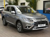USED 2019 69 MITSUBISHI OUTLANDER 2.0 EXCEED 5d 148 BHP 7 SEATS SAT NAV LEATHER HEATED SEATS GENUINE LOW MILES  1 OWNER MITSUBISHI WARRANTY TILL NOV 2024
