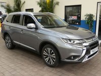 USED 2019 69 MITSUBISHI OUTLANDER 2.0 EXCEED 5d 148 BHP 7 SEATS SAT NAV LEATHER HEATED SEATS GENUINE LOW MILES  1 OWNER MITSUBISHI WARRANTY TILL NOV 2024