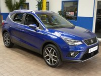 USED 2020 69 SEAT ARONA 1.0 TSI XCELLENCE LUX DSG 5d 114 BHP SAT NAV REAR VIEW CAMERA CRUISE CONTROL PARKING SENSORS 1 OWNER 6 MONTHS GOLD WARRANTY