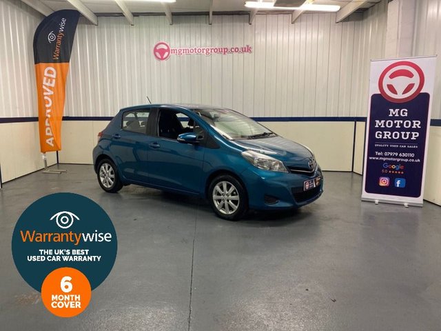 2012 12 Toyota Yaris 1.3 VVT-I TR 5d 98 BHP