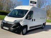 USED 2020 69 CITROEN RELAY 2.2 35 L3H2 ENTERPRISE BLUEHDI S/S 139 BHP BLUETOOTH + 2 KEYS + CRUISE CONTROL