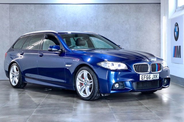 2016 66 BMW 5 Series 2.0 520D M SPORT TOURING 5d 188 BHP