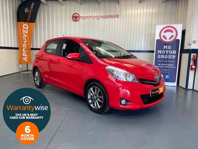2014 14 Toyota Yaris 1.0 VVT-I ICON PLUS 5d 69 BHP