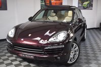 USED 2012 12 PORSCHE CAYENNE 3.0 D V6 TIPTRONIC 5d AUTO 245 BHP AMATHYST PURPLE / PAN ROOF